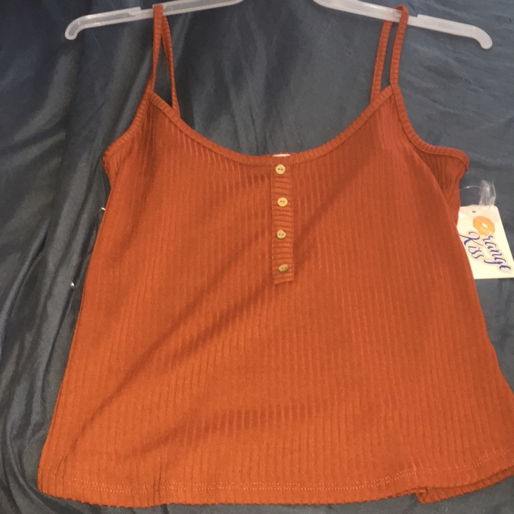Range tank top cropped